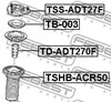 Подушка амортизатора переднього TSSADT27F FEBEST