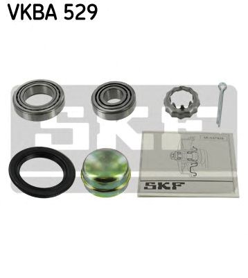Комплект підшипників призначених для монтажу на маточину, роликові, з елементами монтажу VKBA529