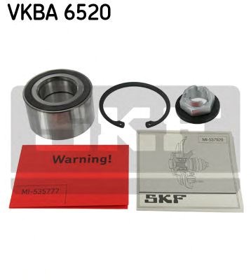 Підшипник призначений для монтажу на маточину, кульковий, з елементами монтажу VKBA6520