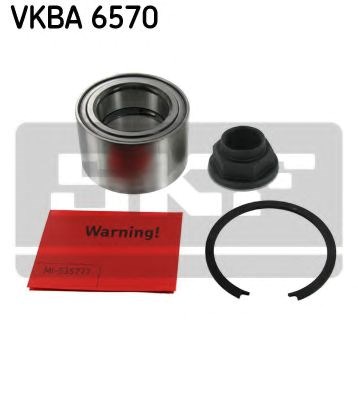 Комплект підшипників призначених для монтажу на маточину з елементами монтажу VKBA6570