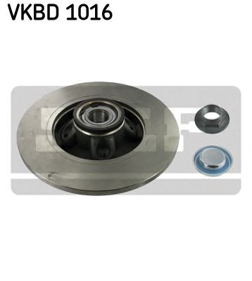 Диск гальмівний (комплект) VKBD1016