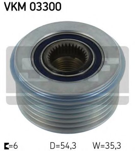 Інерційний шків VKM03300 SKF