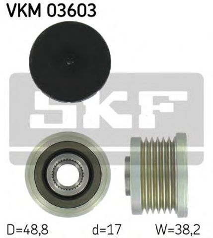 Шків генератора VKM03603 SKF