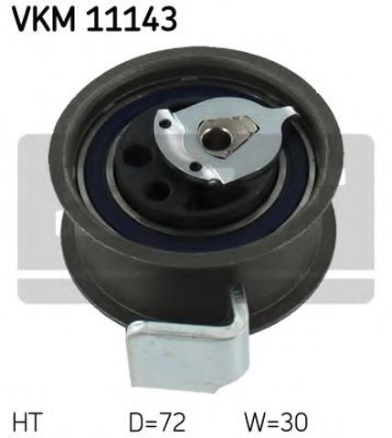 Ролик натяжителя ременя газорозподілу VKM11143 SKF