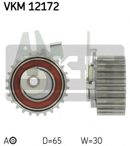 Ролик натяжителя газорозподільного ременя VKM12172 SKF