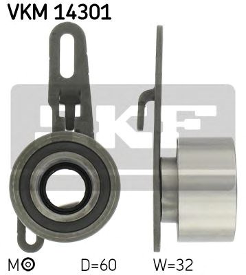 Ролик натяжний ременя грм (вир-во skf) VKM14301