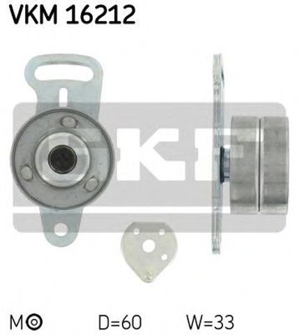 Ролик натягувач VKM16212 SKF