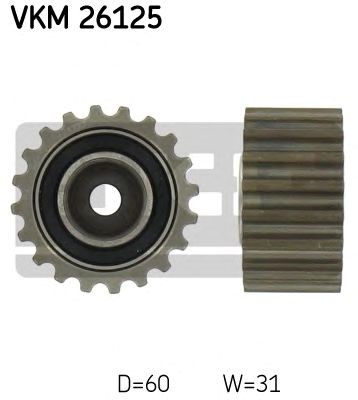 Ролик модуля натягувача ременя VKM26125