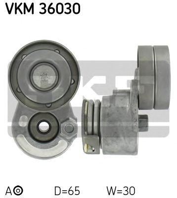 Натяжний ролик, полікліновий ремінь (вир-во skf) VKM36030