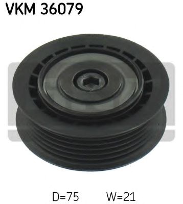 Натяжний ролик, поліклінового ременя (вир-во skf) VKM36079