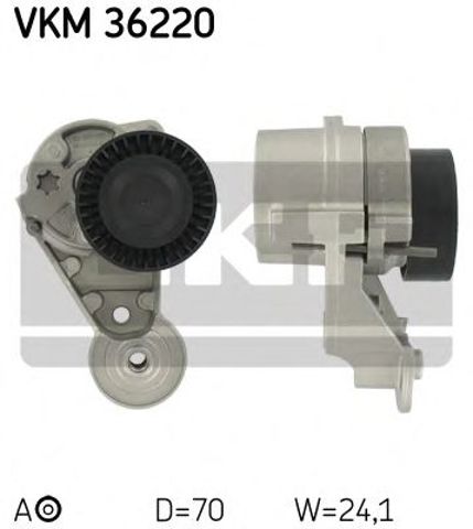Натягувач приводного ременя VKM36220 SKF