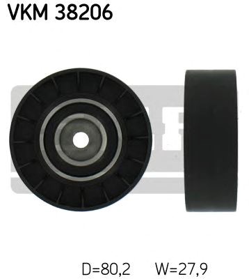 Cx bmw натяжний ролик проміжний 730,740 e32,m60 91-94, VKM38206