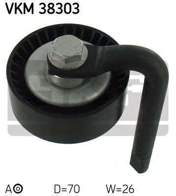 Натяжний ролик, поліклінового ременя (вир-во skf) VKM38303