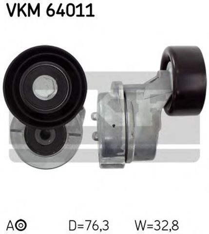 Натяжна планка поліклинового ременя VKM64011 SKF