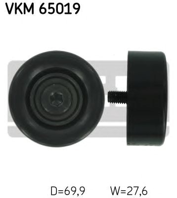 Vkm 65019 skf обводний ролик VKM65019