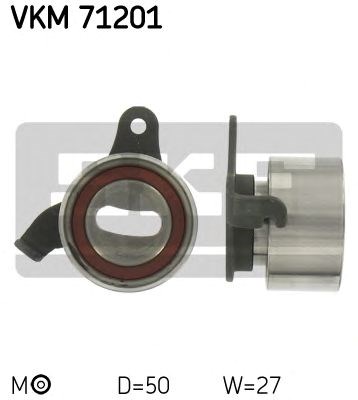 Ціна з доставкою до києва, мін аванс 30%, новий оригинал / ролик пасу двигуна VKM71201