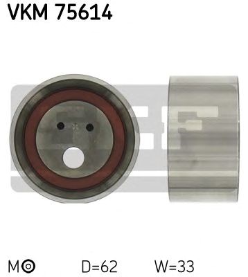 Натяжний ролик поліклінового ремня VKM75614