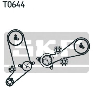 Ремкомплект ГРМ VKMA01258 SKF