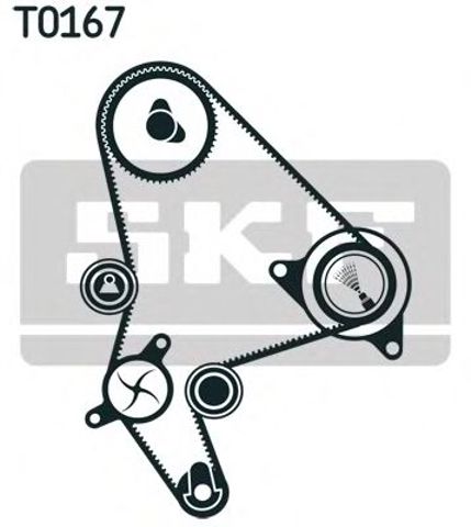 ГРМ ремень VKMA03264 SKF