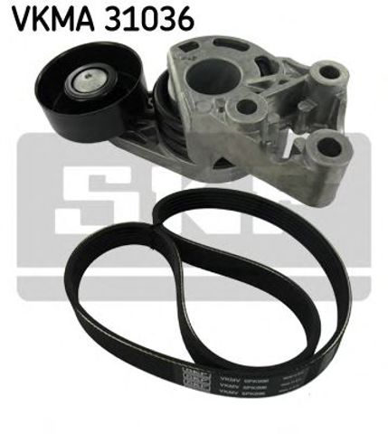 Ремінь приводний, агрегатів, комплект VKMA31036 SKF