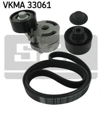 Ремінь приводний, агрегатів, комплект VKMA33061 SKF