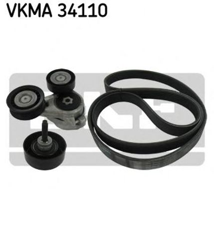 Ремінь приводний, агрегатів, комплект VKMA34110 SKF