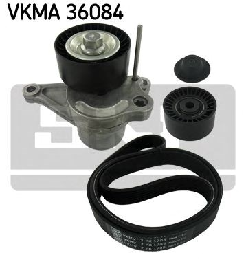 Роликовий модуль натягувача ременя (ролик, ремінь) VKMA36084