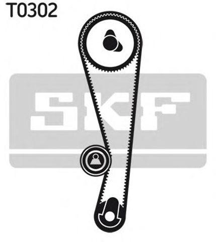 ГРМ ремень VKMA96214 SKF