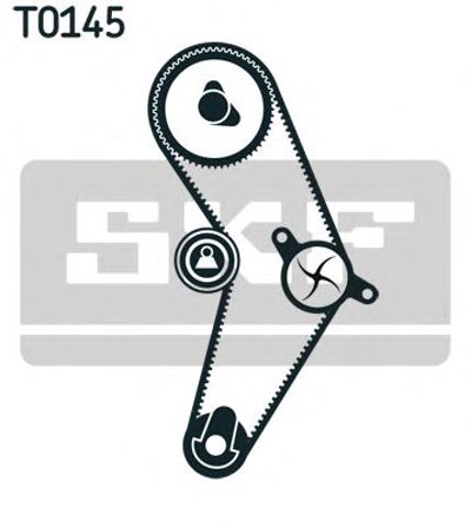 Ремни ГРМ VKMC02203 SKF