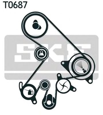 Ремкомплект ГРМ VKMC913032 SKF