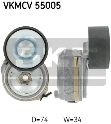 Натягувач поліклинового ременя VKMCV55005