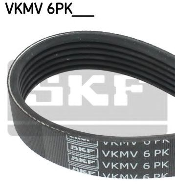 Skf ремінь поліклиновий 6pk1010 VKMV6PK1010
