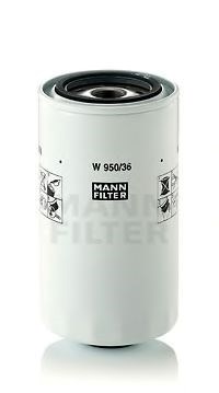 Фільтр масляний двигуна iveco daily iii (99-06) (вир-во mann) W95036