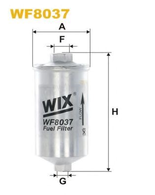 Фільтр паливний, можливий самовивіз WF8037