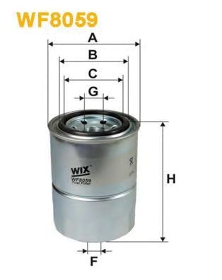 Паливний фільтр WF8059
