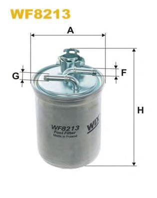 Elg5240 фільтр палива ( аналогwf8213/kl103) WF8213