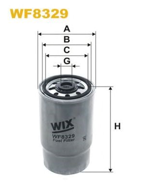 Фільтр палива WF8329