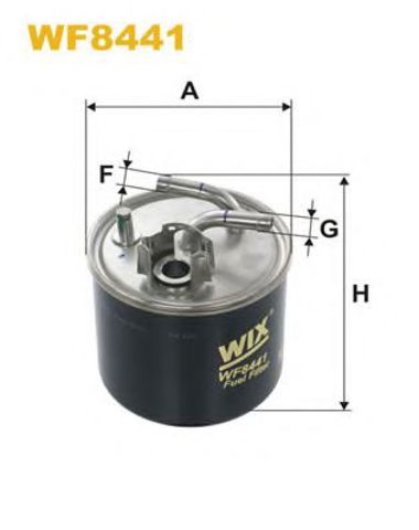 Фільтр тонкого очищення палива WF8441 WIX