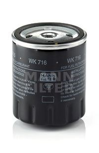 Фільтр паливний (вир-во mann) WK716