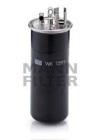 Mann-filter фільтр паливний audi a6 2.7d/3.0tdi 04-11 WK7351