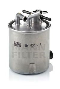 Mann-filter фільтр паливний nissan navara / pathfinder 2.5dci 05- WK9206