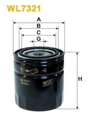 Оливний фільтр WL7321