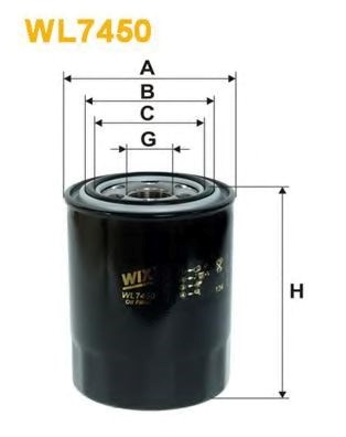 Оливний фільтр WL7450
