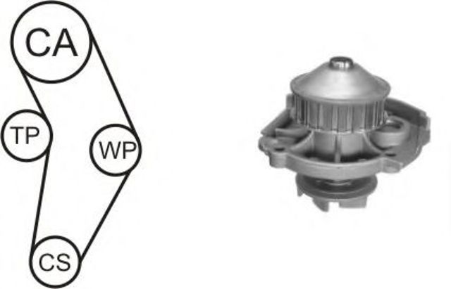 Ремкомплект ГРМ WPK152301 AIRTEX