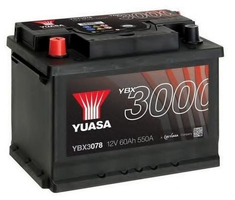 Акумулятор автомобільний YBX3078 YUASA