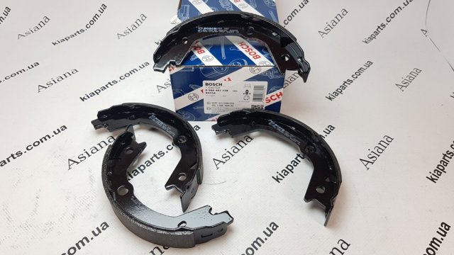 Гальмівні колодки ручника 0986487738 BOSCH