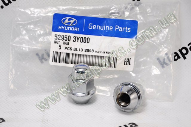Гайка колеса 529503Y000 HYUNDAI