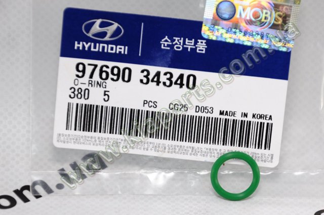 Кільце ущільнювача шланга компресора, зворотнього 9769034340 HYUNDAI