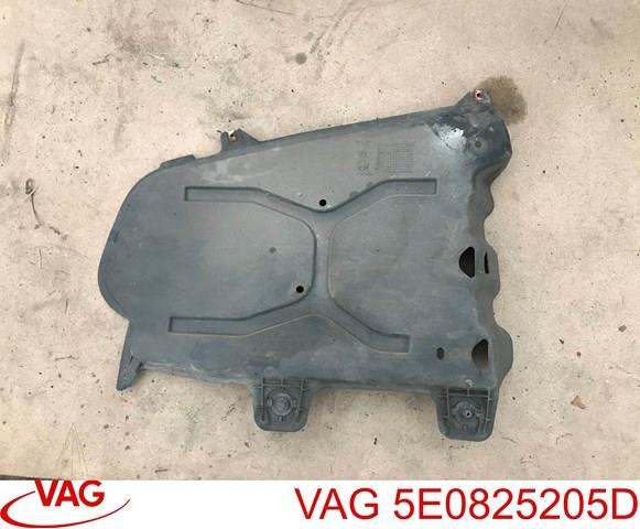 Захист днища, задній правий 5E0825205D VAG