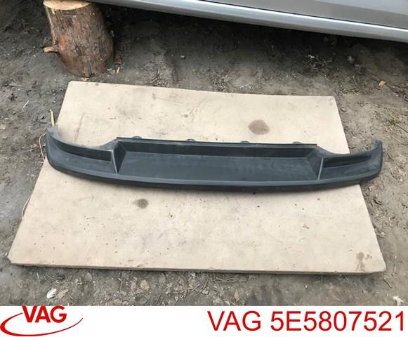Фартух заднього бампера 5E5807521 VAG